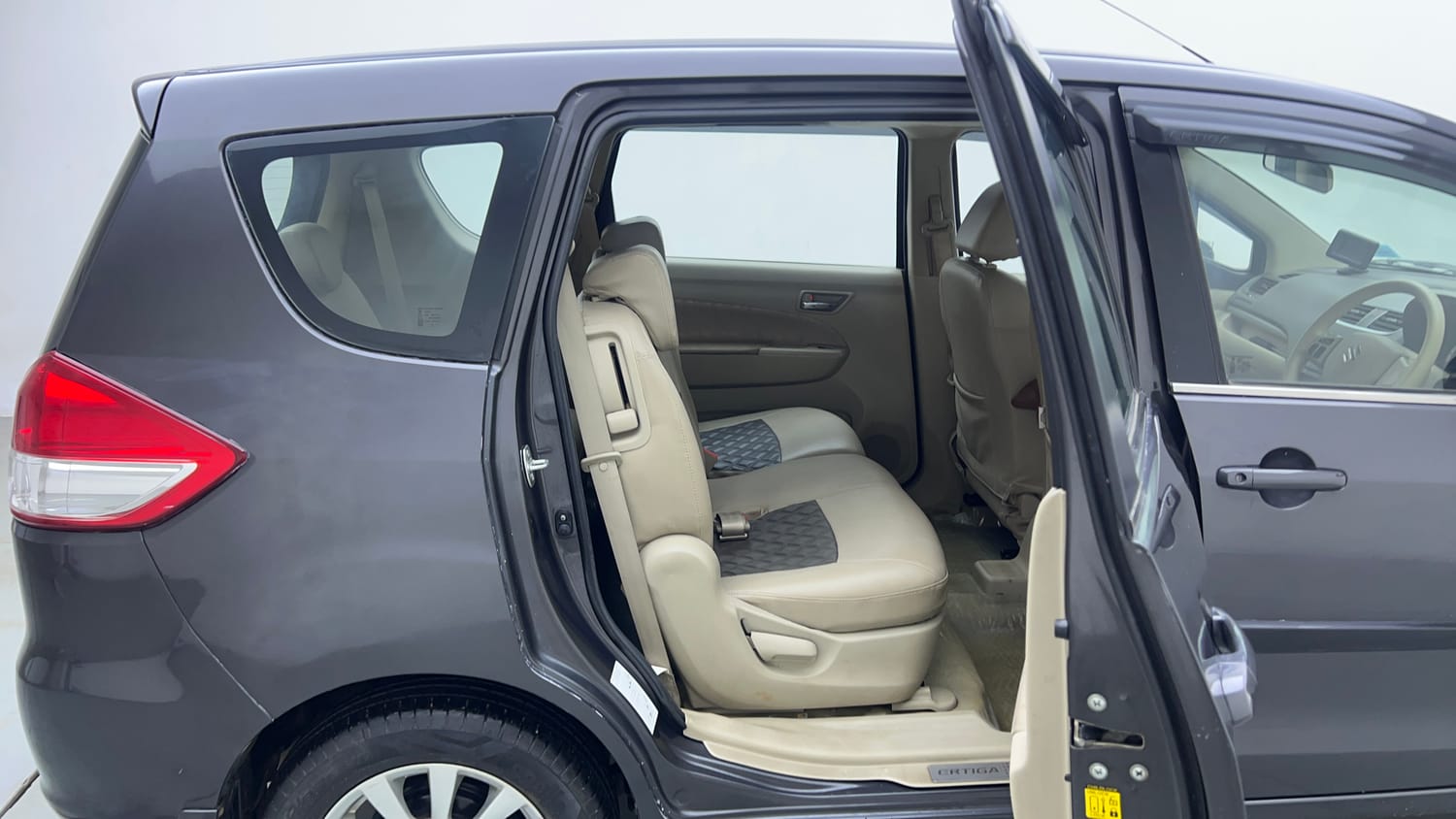 Used 2015 Maruti Suzuki Ertiga ZXi Petrol Manual interior RIGHT SIDE REAR DOOR CABIN VIEW