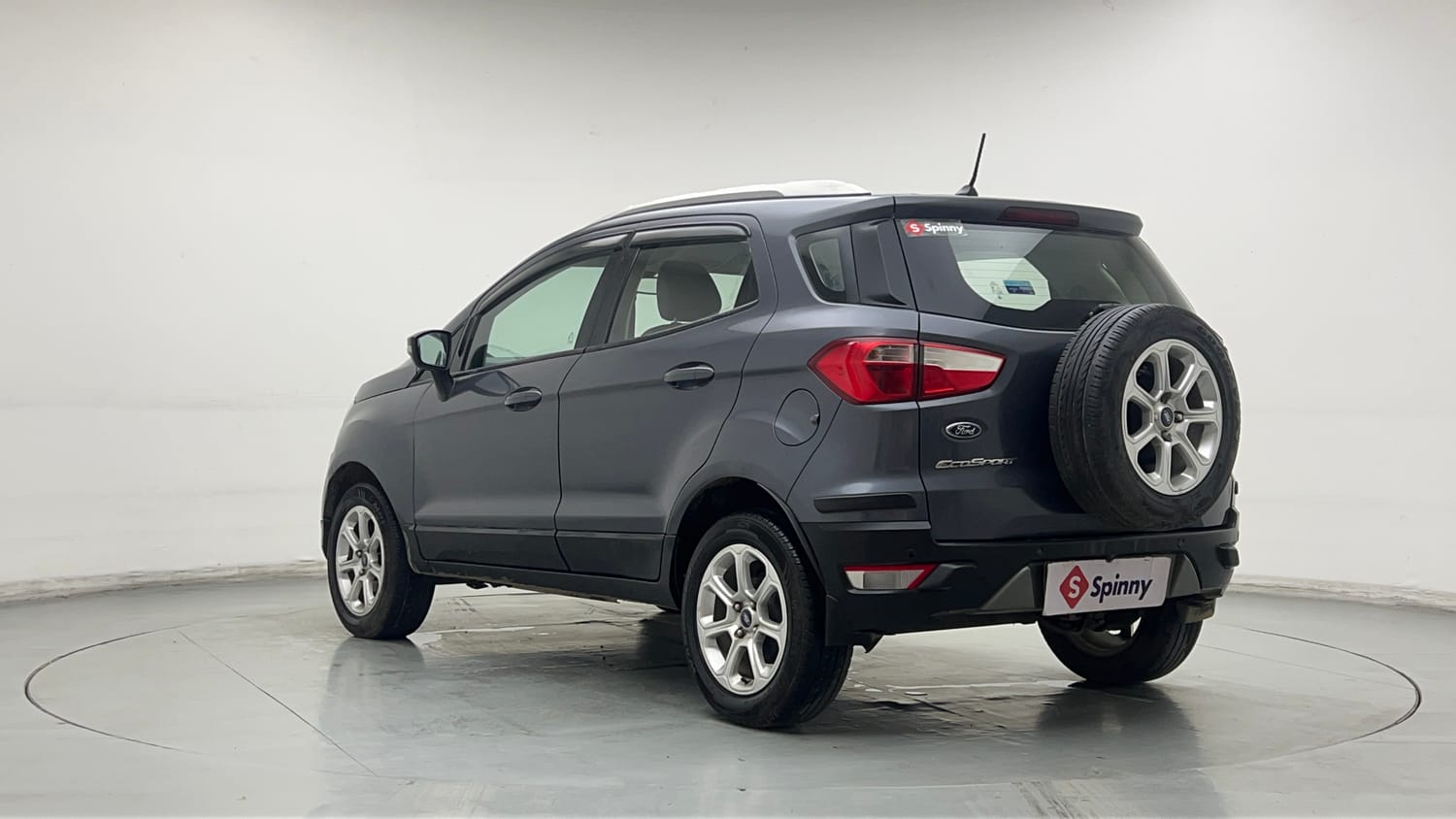 Used 2018 Ford EcoSport Titanium + 1.5L Ti-VCT AT Petrol Automatic exterior LEFT REAR CORNER VIEW