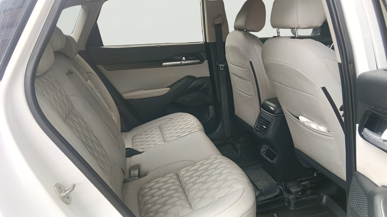 Used 2021 Kia Seltos HTX 1.5 Petrol Manual interior RIGHT SIDE REAR DOOR CABIN VIEW