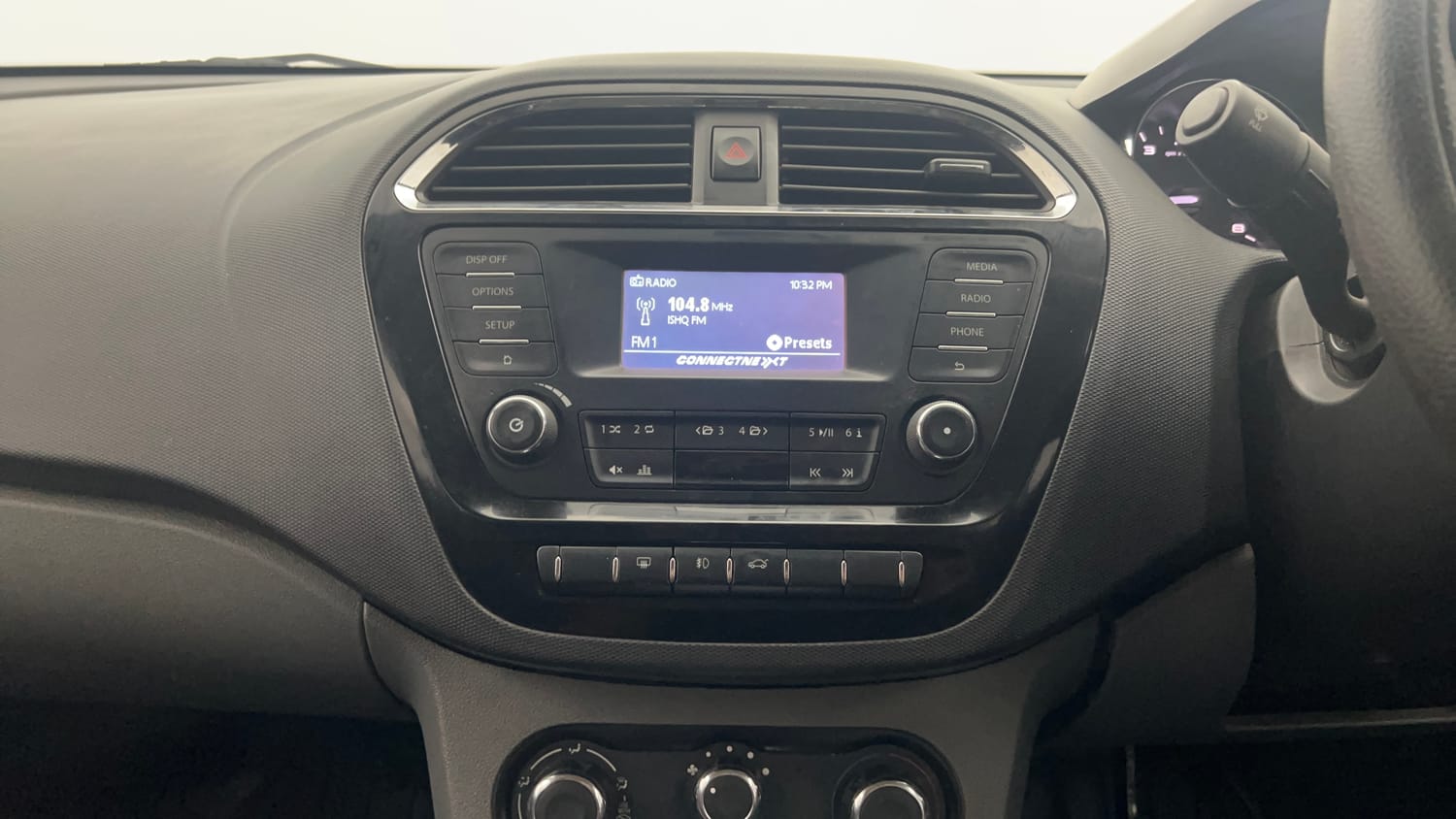 Used 2018 Tata Tigor Revotron XZA Petrol Automatic interior MUSIC SYSTEM & AC CONTROL VIEW
