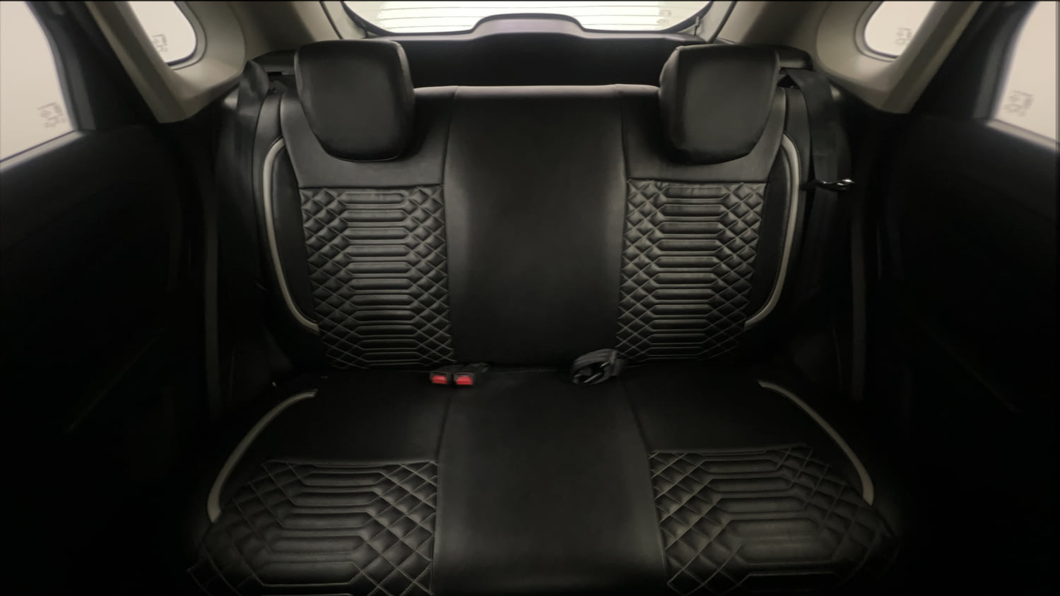 Used 2022 Maruti Suzuki Vitara Brezza VXi AT SHVS Petrol Automatic interior REAR SEAT CONDITION VIEW