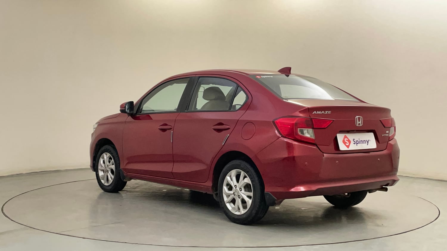 Used 2021 Honda Amaze 1.2 VX CVT Petrol Petrol Automatic exterior LEFT REAR CORNER VIEW