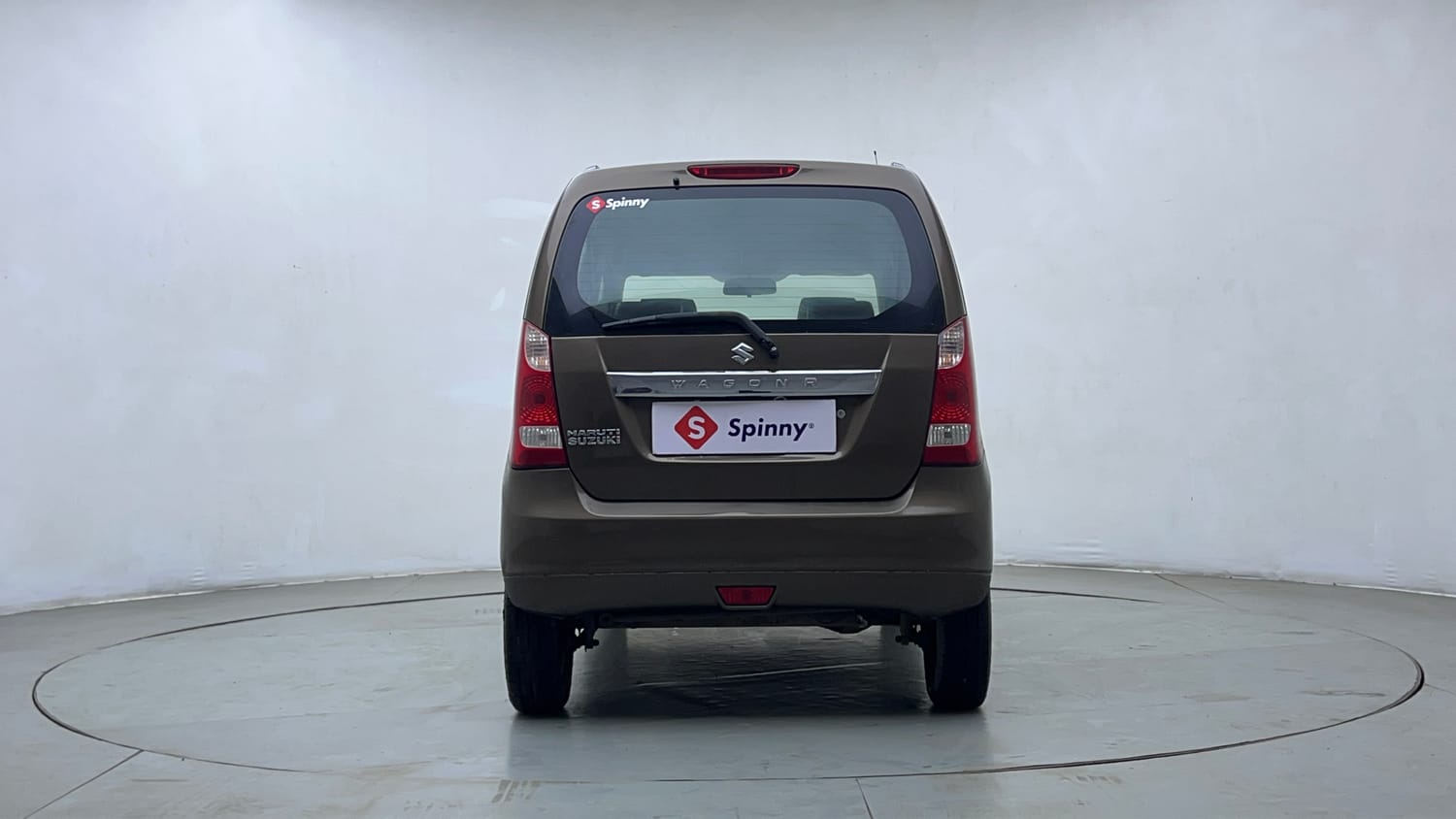 Used 2013 Maruti Suzuki Wagon R VXI Petrol Manual exterior BACK VIEW