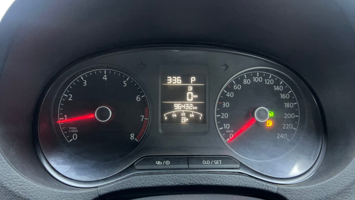 Used 2018 Volkswagen Polo GT TSI Petrol Automatic interior CLUSTERMETER VIEW