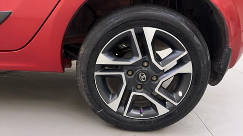 Used 2019 Tata Tiago Revotron XZA Plus Petrol Automatic tyres LEFT REAR TYRE RIM VIEW