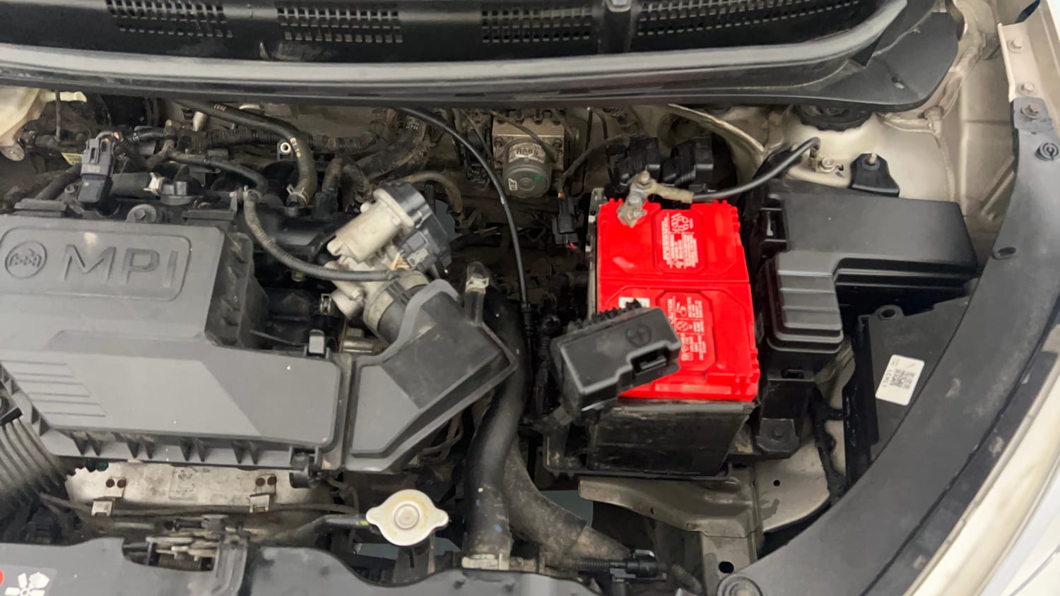 Used 2018 Hyundai Santro Asta Petrol Manual engine ENGINE LEFT SIDE VIEW