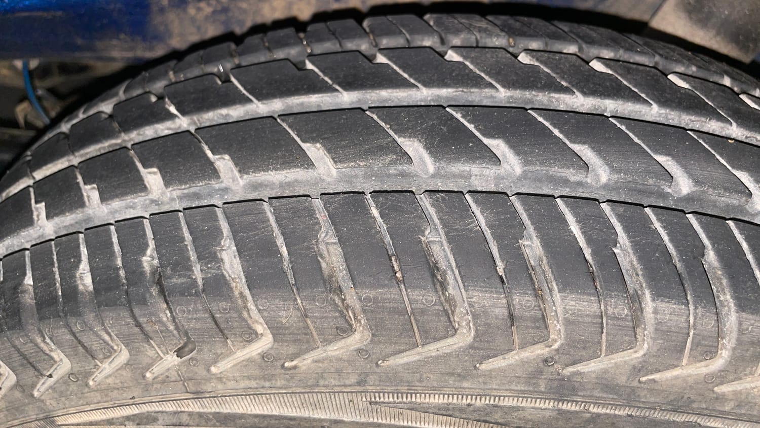 Used 2024 Maruti Suzuki Alto K10 VXi Plus Petrol Manual tyres LEFT REAR TYRE TREAD VIEW