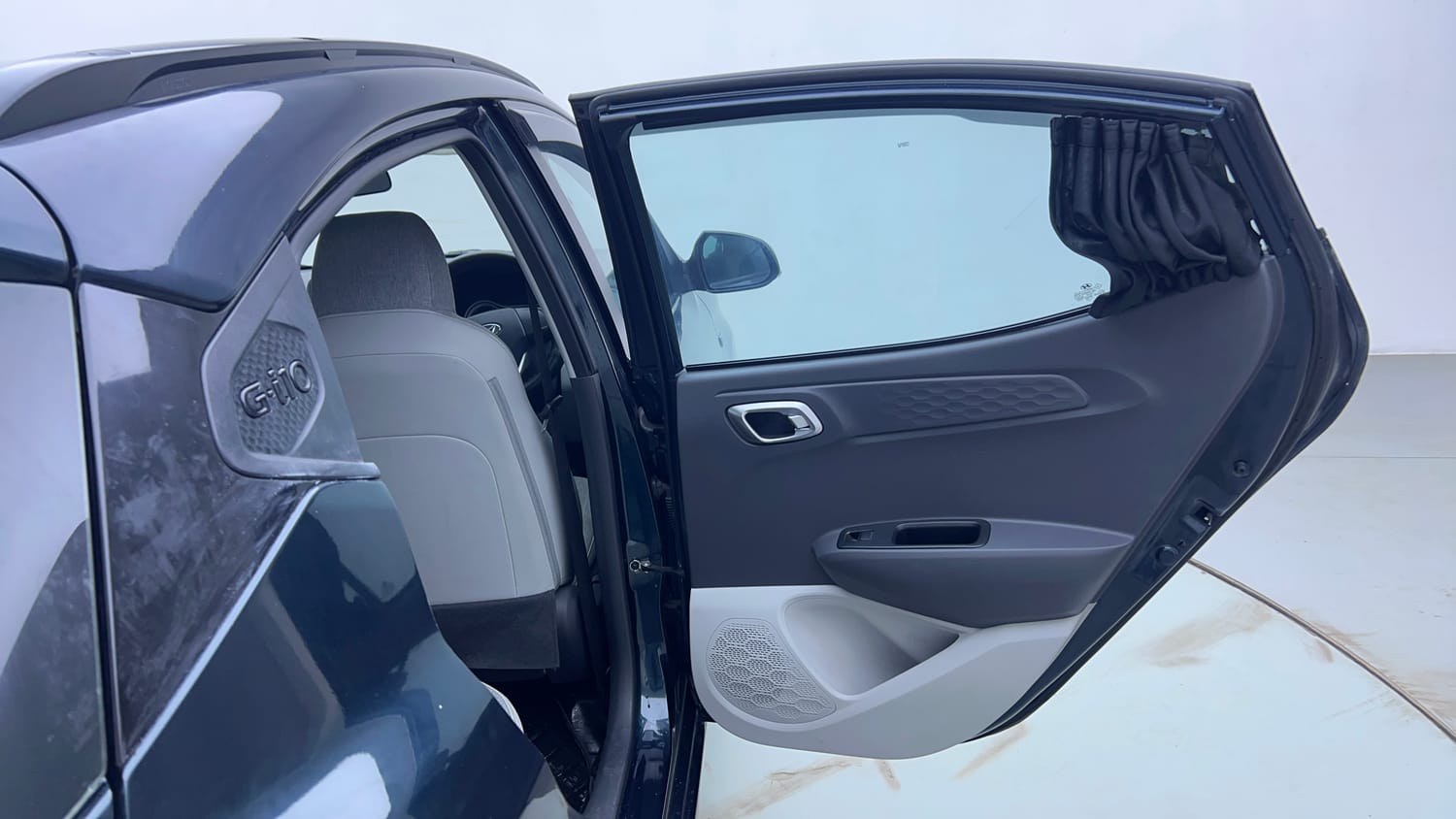 Used 2022 Hyundai Grand i10 Nios Sportz AMT 1.2 Kappa VTVT Petrol Automatic interior RIGHT REAR DOOR OPEN VIEW