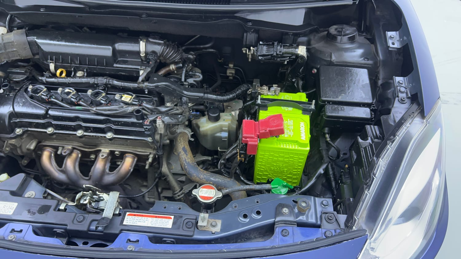 Used 2017 Maruti Suzuki Dzire ZXi Plus AMT Petrol Automatic engine ENGINE LEFT SIDE VIEW