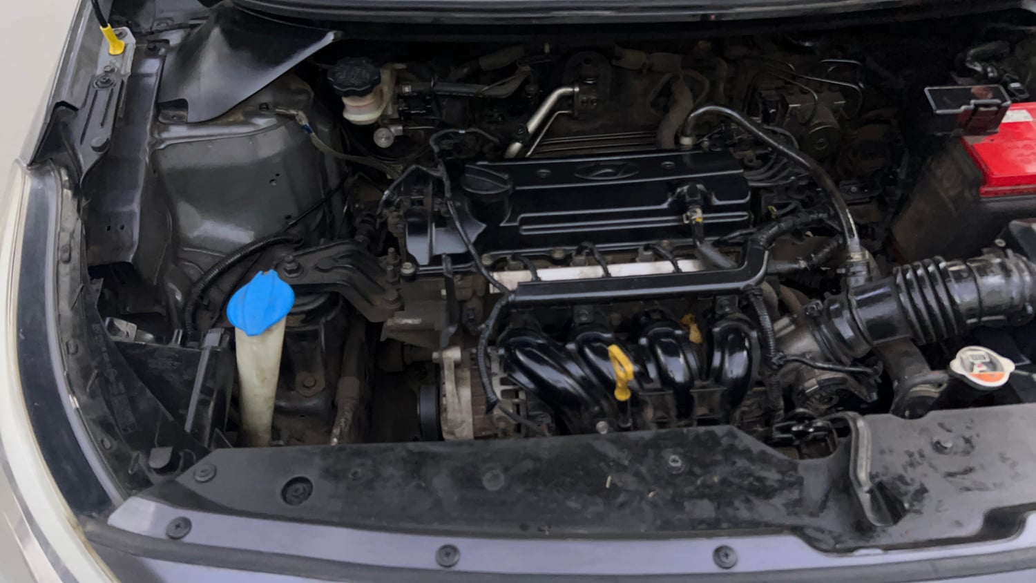 Used 2015 Hyundai Elite i20 Asta 1.2 Petrol Manual engine ENGINE RIGHT SIDE VIEW