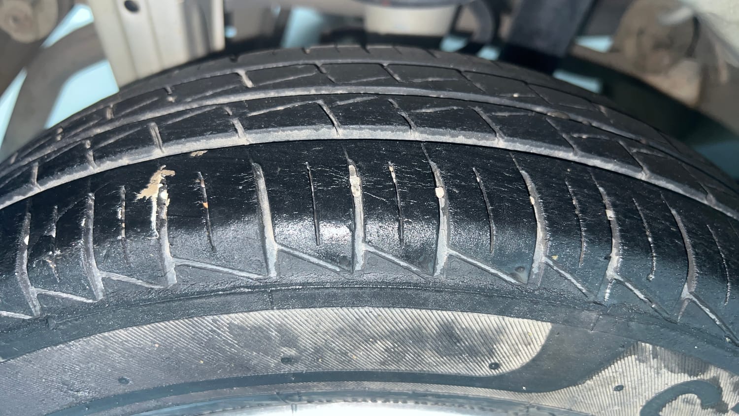 Used 2021 Maruti Suzuki Alto 800 VXi Petrol Manual tyres RIGHT REAR TYRE TREAD VIEW