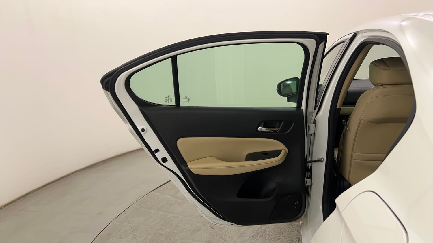 Used 2023 Honda City ZX CVT Petrol Petrol Automatic interior LEFT REAR DOOR OPEN VIEW