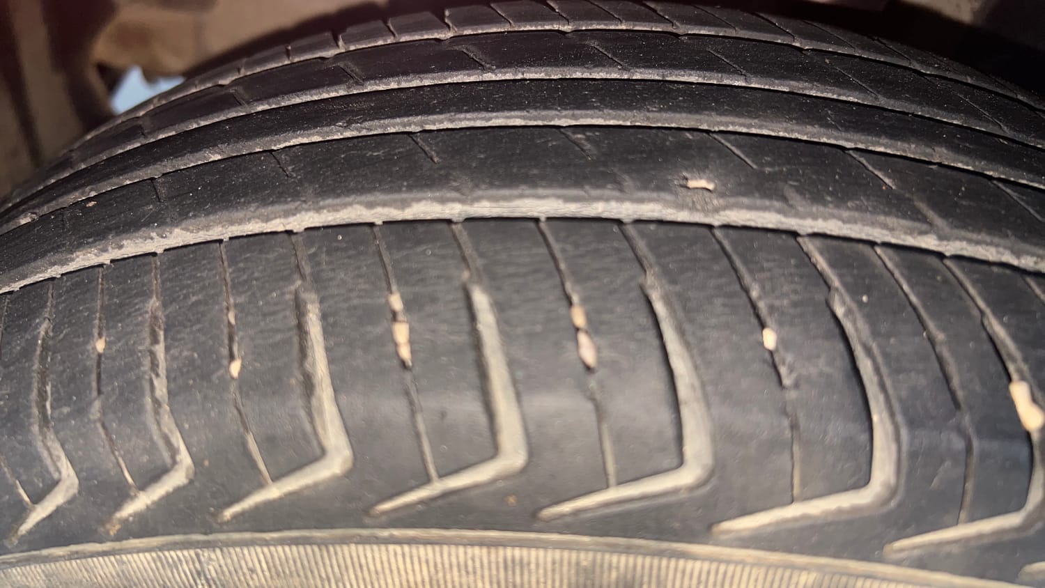 Used 2019 Datsun Redi-GO T (O) Petrol Manual tyres LEFT FRONT TYRE TREAD VIEW