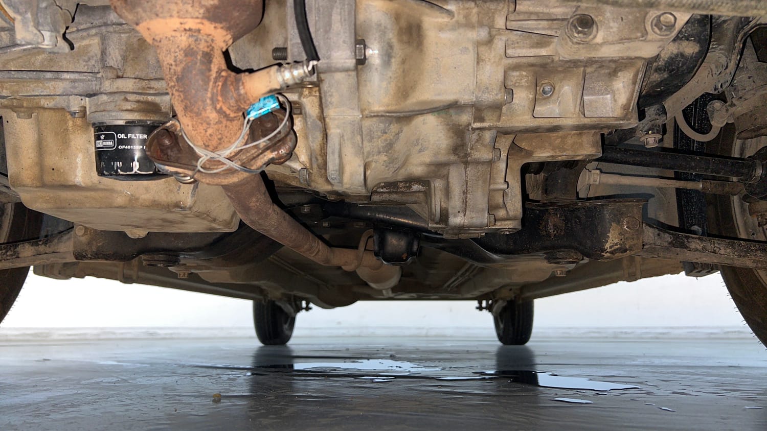 Used 2015 Maruti Suzuki Wagon R LXI CNG Cng Manual extra FRONT LEFT UNDERBODY VIEW