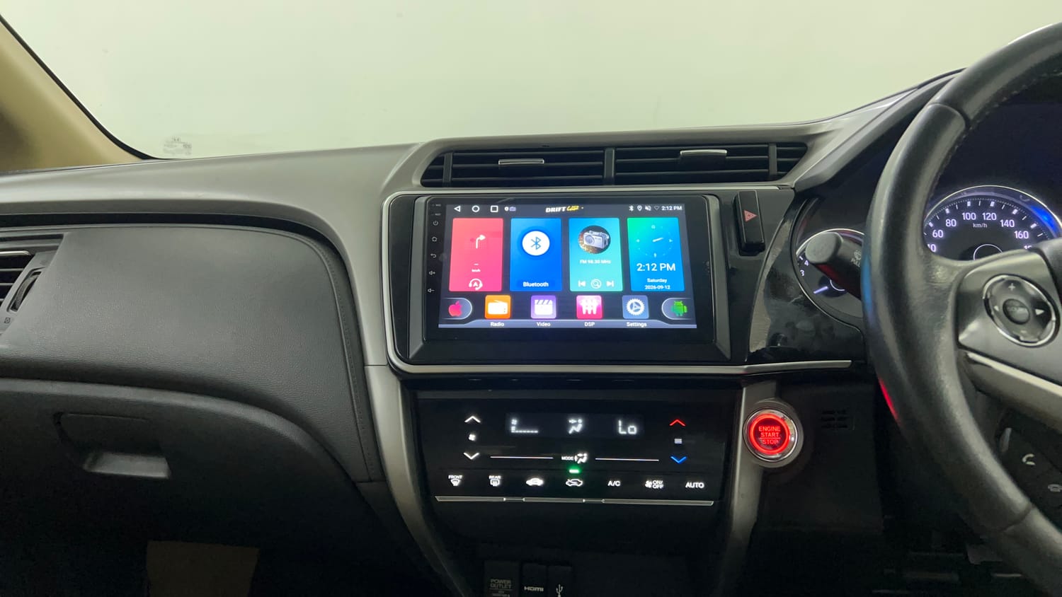 Used 2018 Honda City VX Petrol Petrol Manual interior MUSIC SYSTEM & AC CONTROL VIEW