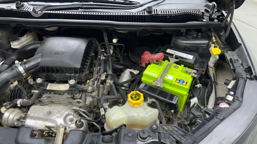 Used 2024 Tata Nexon Creative Plus 1.2 Revotron Petrol 7DCA Petrol Automatic engine ENGINE LEFT SIDE VIEW