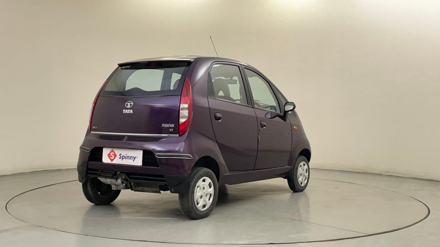 Used 2015 Tata Nano Twist XT Petrol Manual exterior RIGHT REAR CORNER VIEW