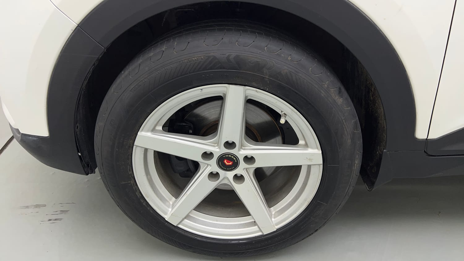 Used 2018 Hyundai Creta SX 1.6 AT Petrol Petrol Automatic tyres LEFT FRONT TYRE RIM VIEW