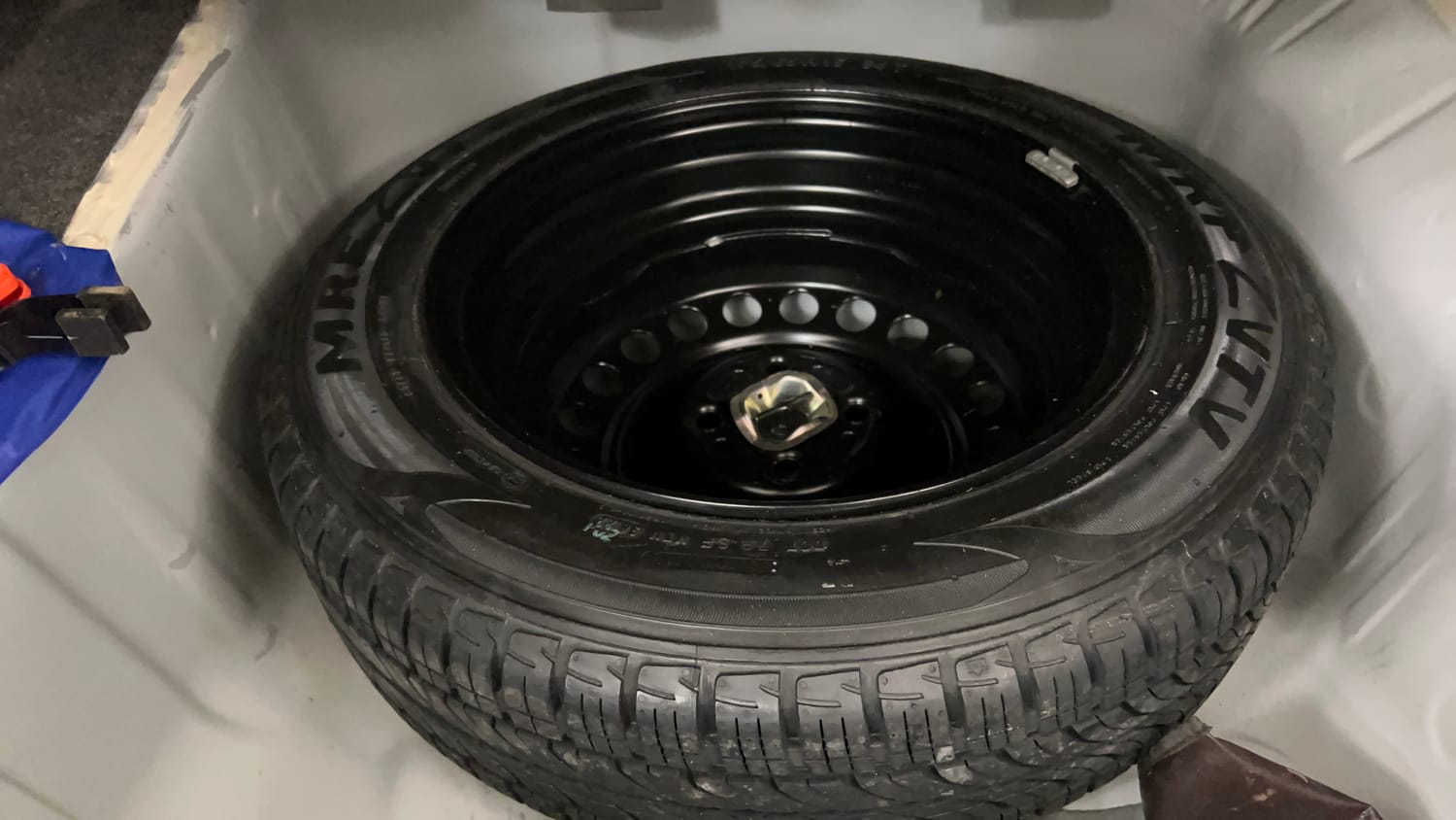 Used 2023 Honda City ZX CVT Petrol Petrol Automatic tyres SPARE TYRE VIEW