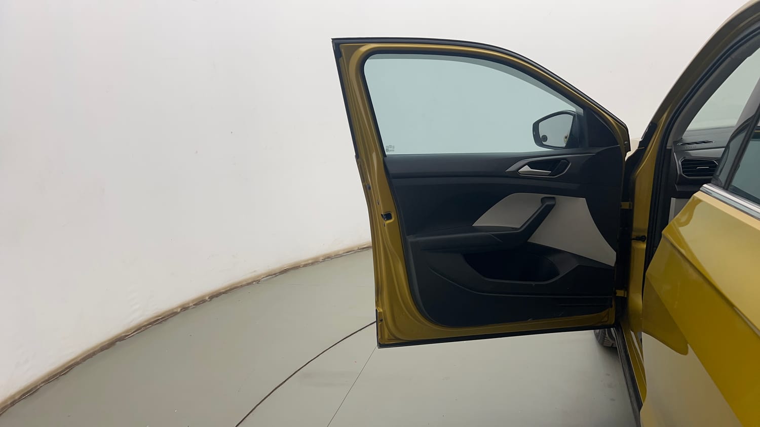 Used 2022 Volkswagen Taigun Topline 1.0 TSI MT Petrol Manual interior LEFT FRONT DOOR OPEN VIEW