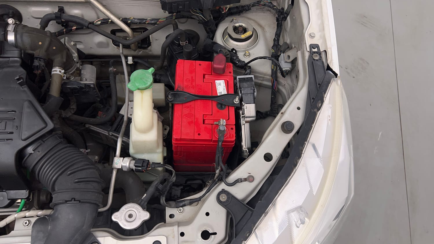 Used 2014 Maruti Suzuki Alto K10 VXi AMT Petrol Automatic engine ENGINE LEFT SIDE VIEW