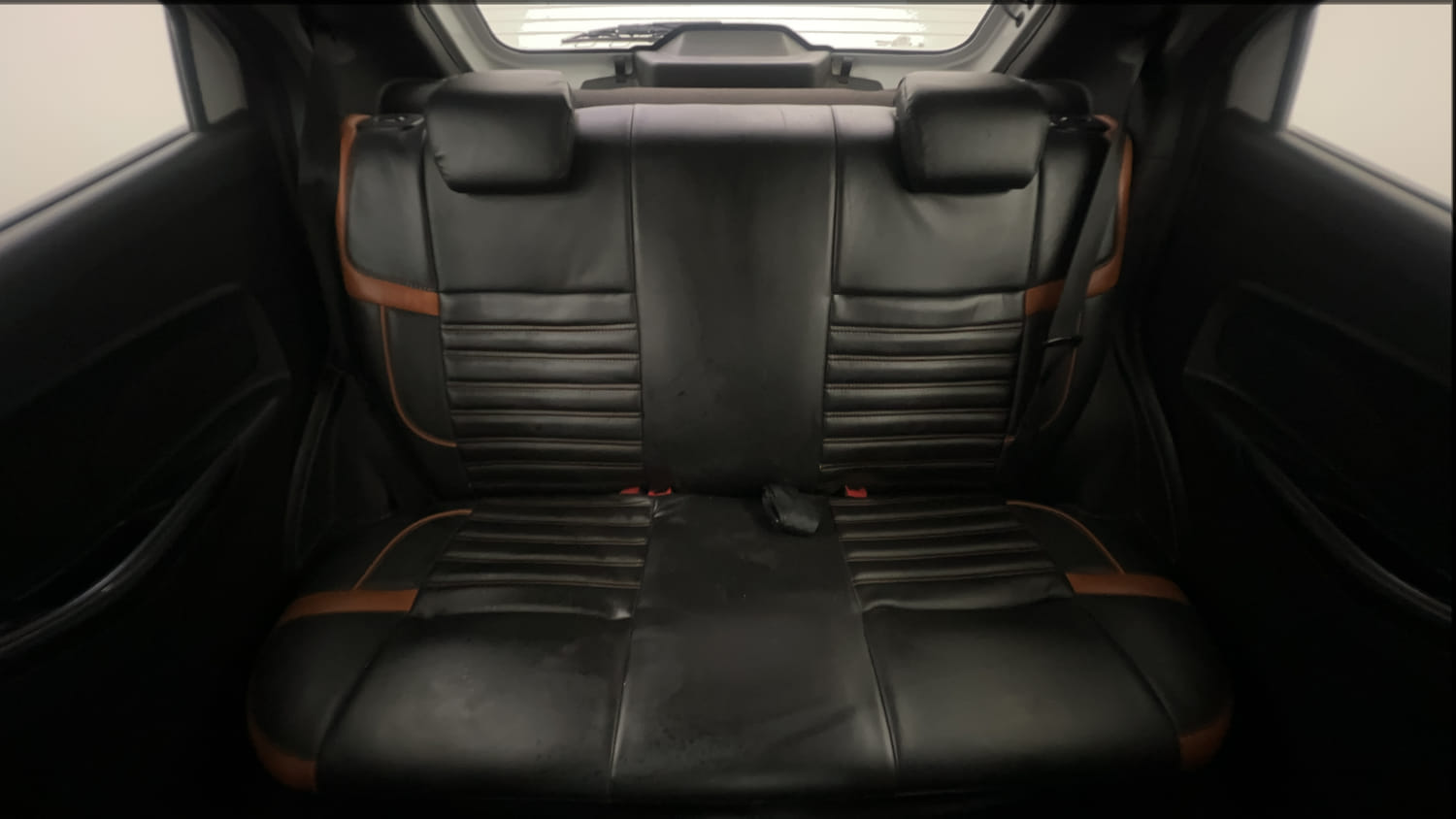Used 2019 Ford Figo Titanium 1.2 Ti-VCT MT Petrol Manual interior REAR SEAT CONDITION VIEW