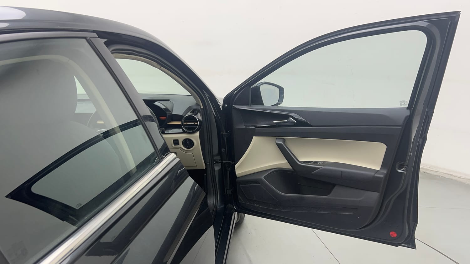 Used 2023 Skoda Slavia Style 1.0L TSI MT Petrol Manual interior RIGHT FRONT DOOR OPEN VIEW