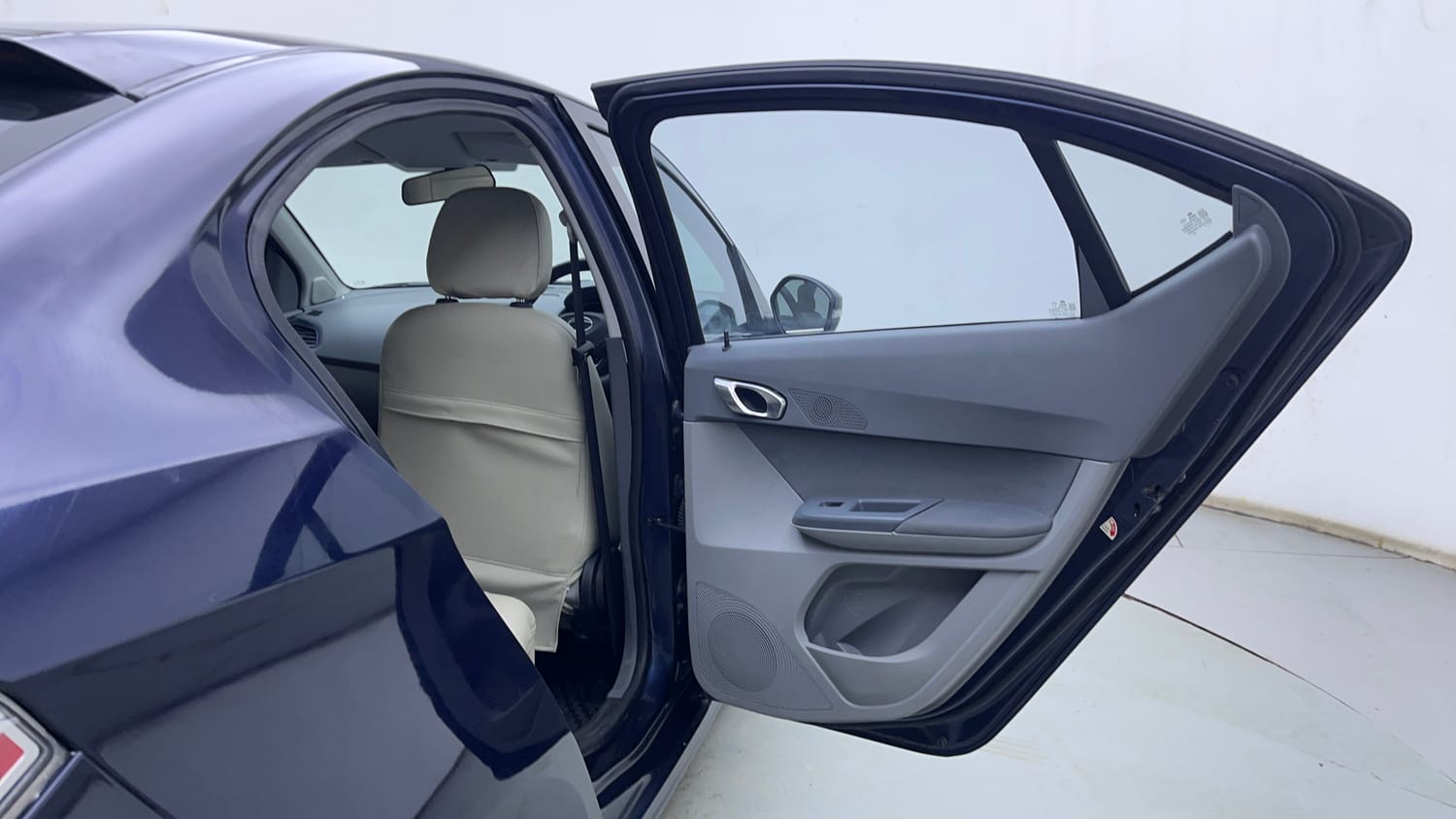 Used 2021 Tata Tigor XZA Plus Petrol Automatic interior RIGHT REAR DOOR OPEN VIEW