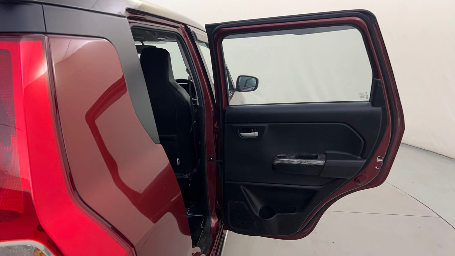 Used 2023 Maruti Suzuki Wagon R ZXI Plus 1.2 Dual Tone Petrol Manual interior RIGHT REAR DOOR OPEN VIEW