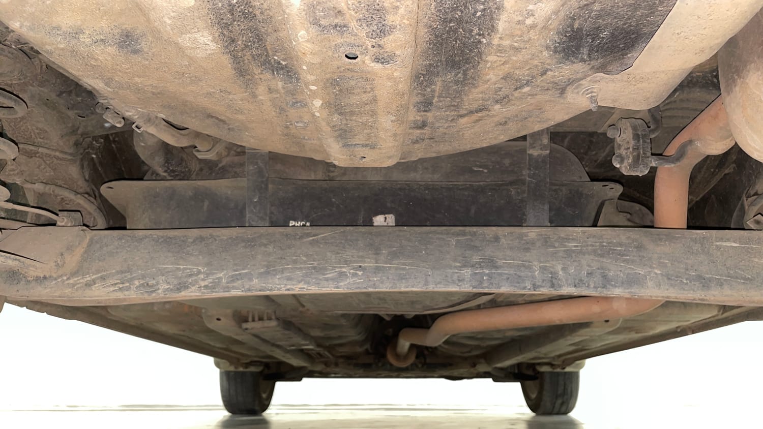 Used 2020 Hyundai Grand i10 Nios Asta 1.2 Kappa VTVT Petrol Manual extra REAR UNDERBODY VIEW (TAKEN FROM REAR)