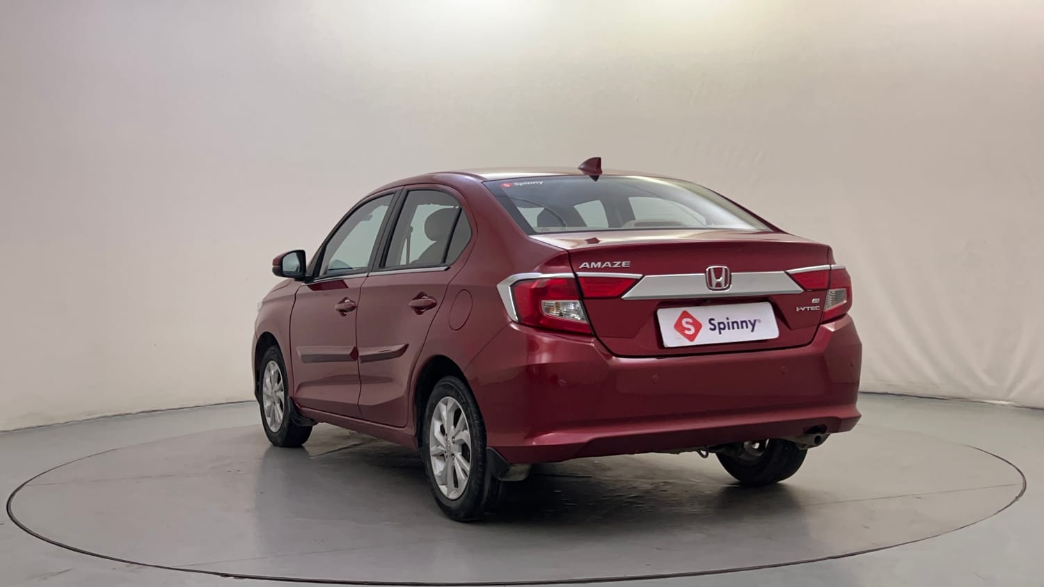 Used 2019 Honda Amaze 1.2 VX CVT Petrol Petrol Automatic exterior LEFT REAR CORNER VIEW