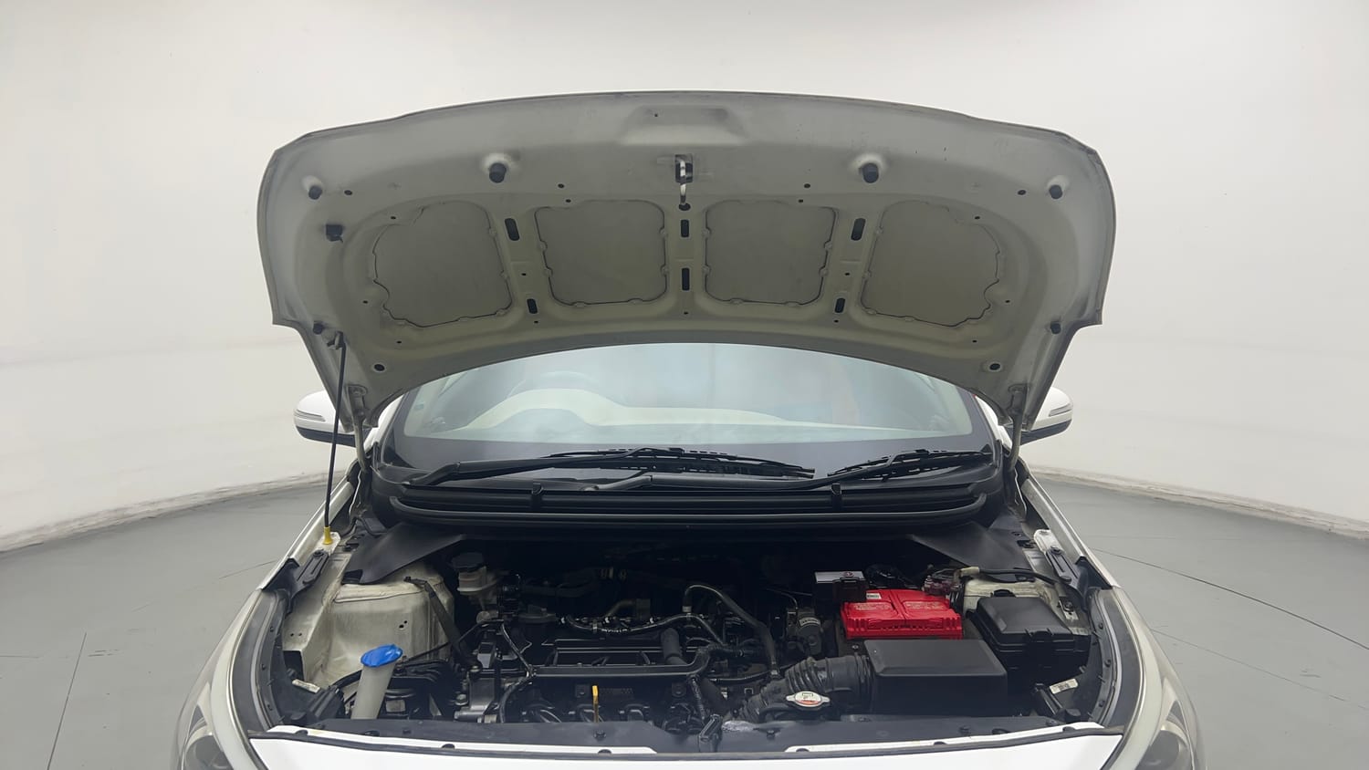 Used 2019 Hyundai Elite i20 Asta 1.2 (O) Petrol Manual engine ENGINE & BONNET OPEN FRONT VIEW
