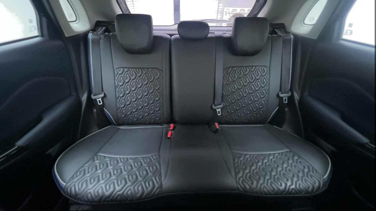 Used 2024 Maruti Suzuki Baleno Alpha AGS Petrol Automatic interior REAR SEAT CONDITION VIEW