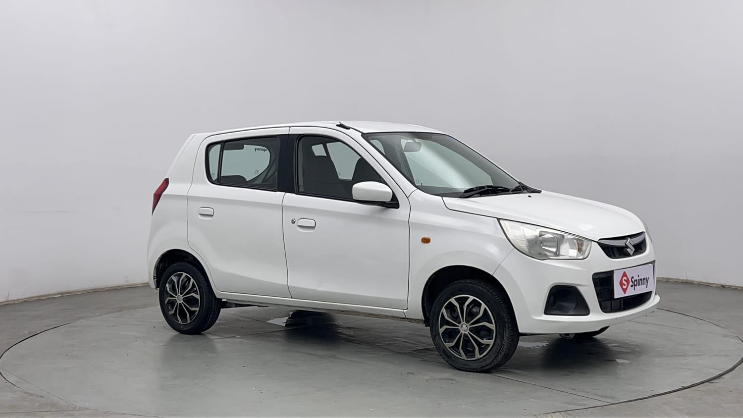 Used 2014 Maruti Suzuki Alto K10 VXi AMT Petrol Automatic exterior RIGHT FRONT CORNER VIEW