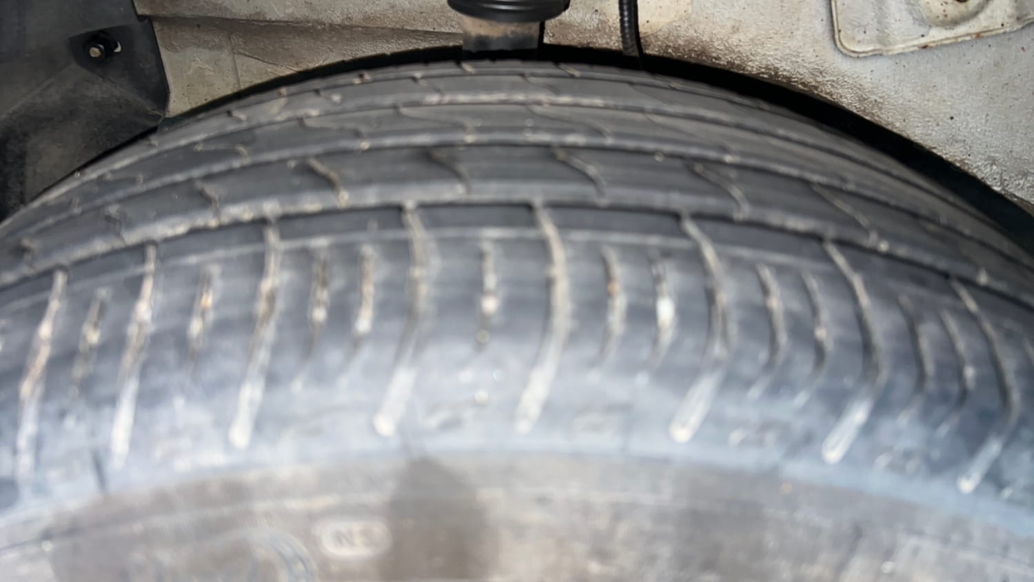 Used 2021 Tata Nexon EV XZ Plus Electric Automatic tyres RIGHT REAR TYRE TREAD VIEW