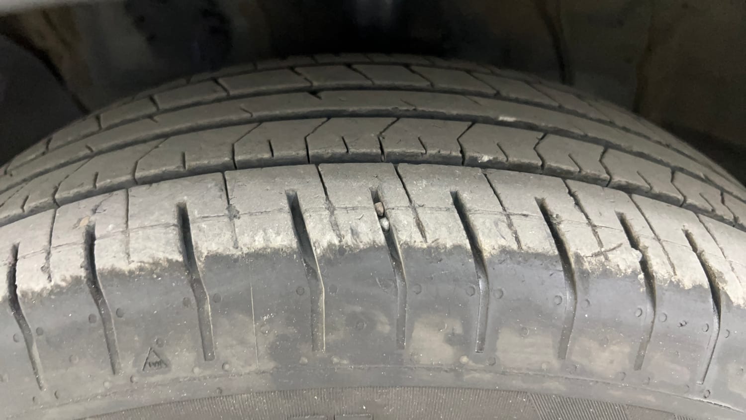 Used 2024 Hyundai Creta 1.5 MPi Petrol MT E Petrol Manual tyres LEFT FRONT TYRE TREAD VIEW