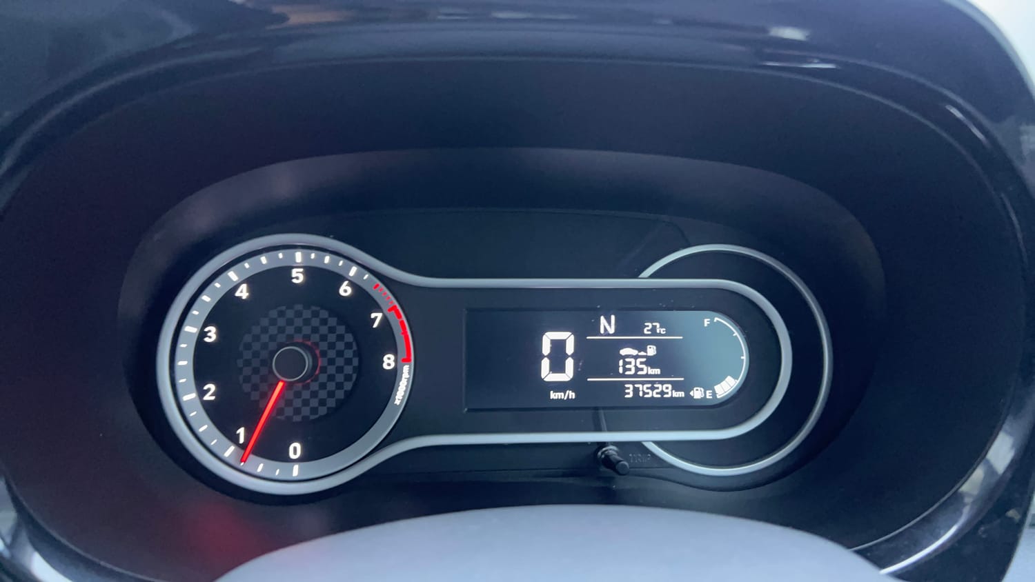 Used 2022 Hyundai Grand i10 Nios Sportz AMT 1.2 Kappa VTVT Petrol Automatic interior CLUSTERMETER VIEW