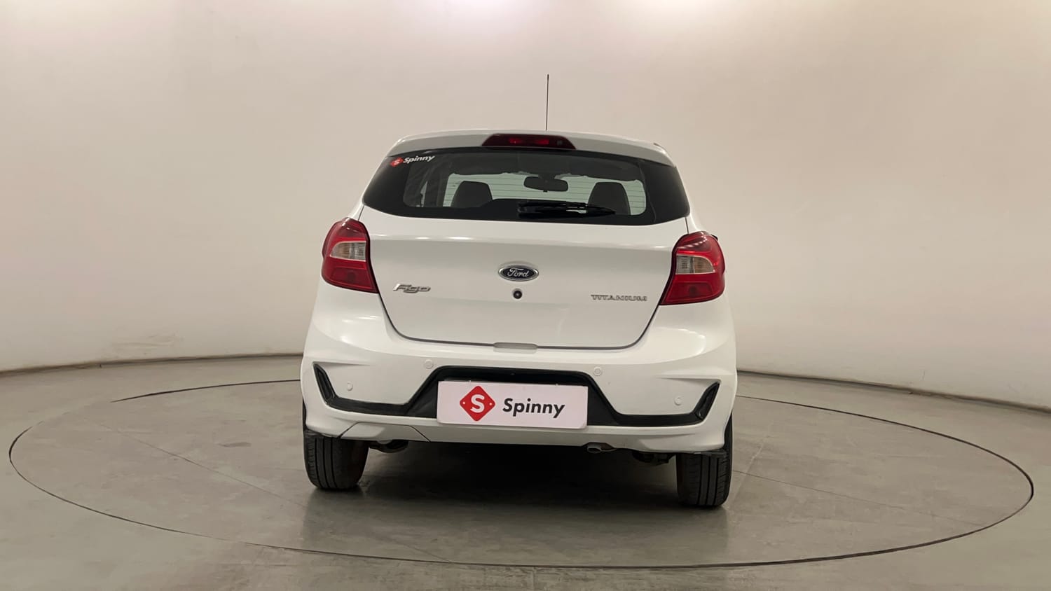 Used 2019 Ford Figo Titanium 1.2 Ti-VCT MT Petrol Manual exterior BACK VIEW