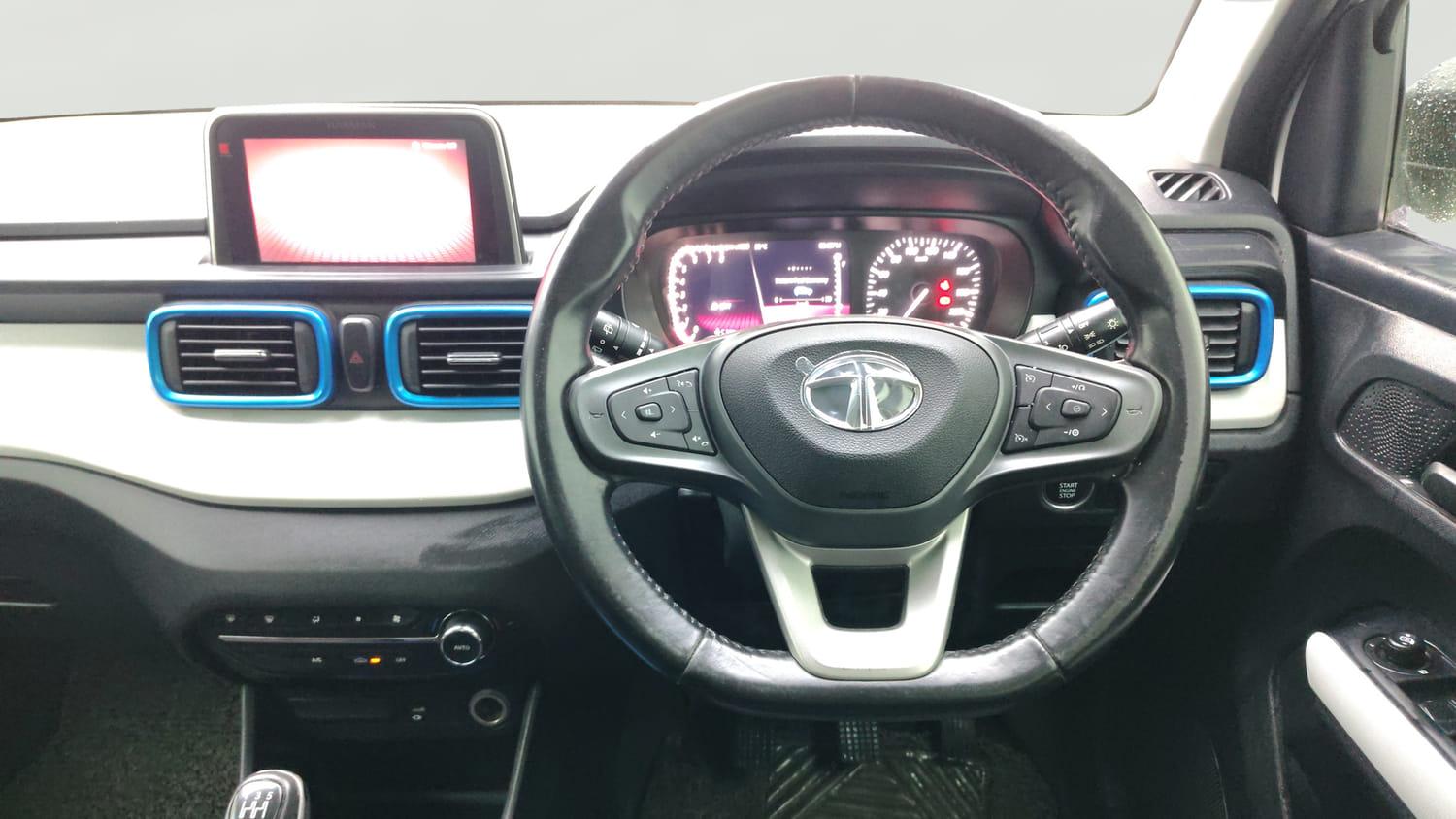 Used 2022 Tata Punch Creative Dual Tone Petrol Manual interior STEERING VIEW
