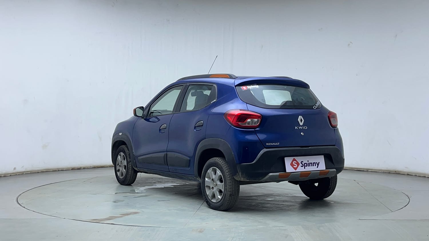 Used 2018 Renault Kwid CLIMBER 1.0 Petrol Manual exterior LEFT REAR CORNER VIEW