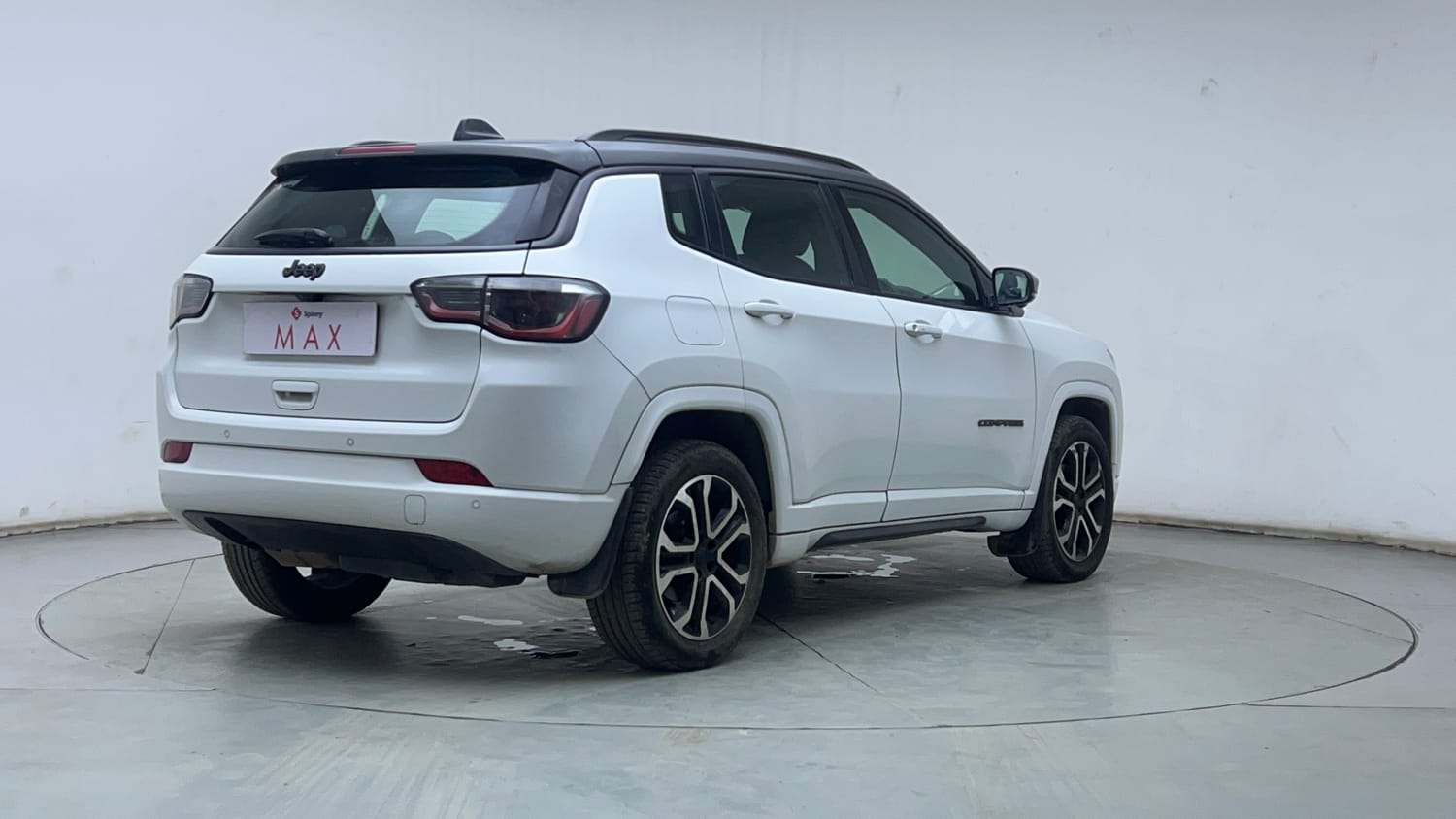 Used 2021 Jeep Compass Model S (O) Diesel 4x4 AT Diesel Automatic exterior RIGHT REAR CORNER VIEW