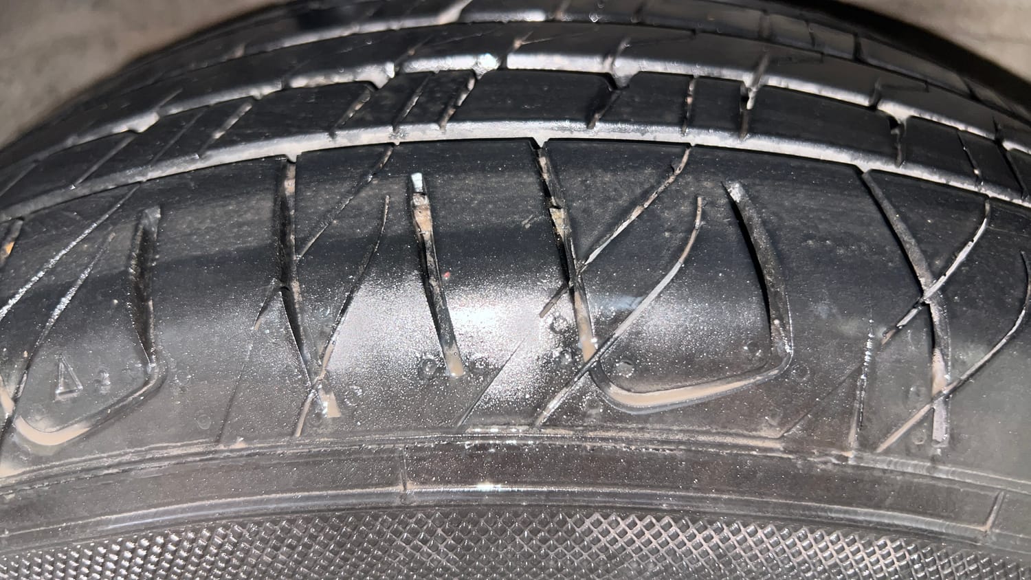 Used 2017 Honda WR-V VX MT Diesel Diesel Manual tyres RIGHT REAR TYRE TREAD VIEW