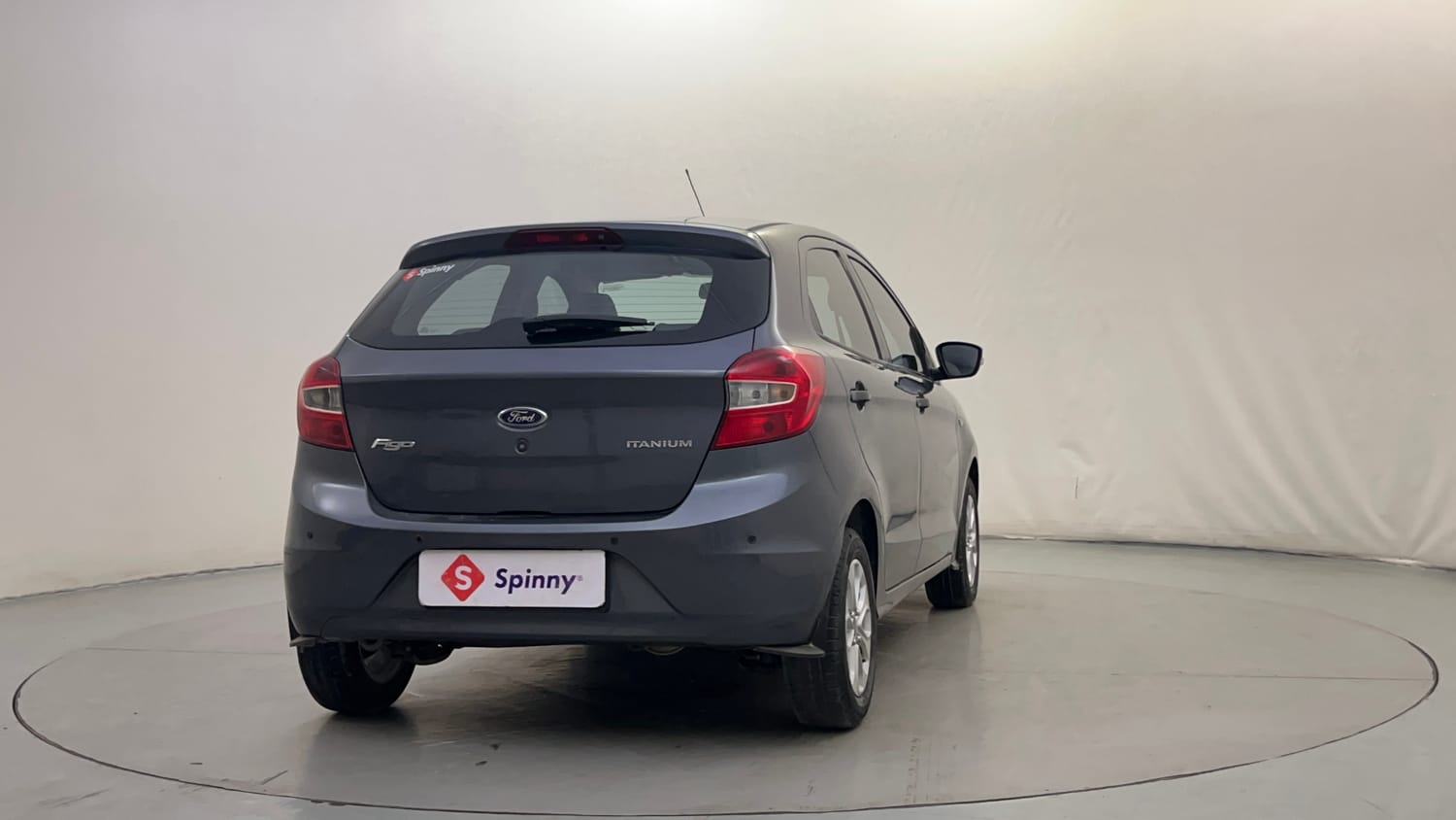 Used 2016 Ford Figo Titanium 1.5 Ti-VCT AT Petrol Automatic exterior RIGHT REAR CORNER VIEW