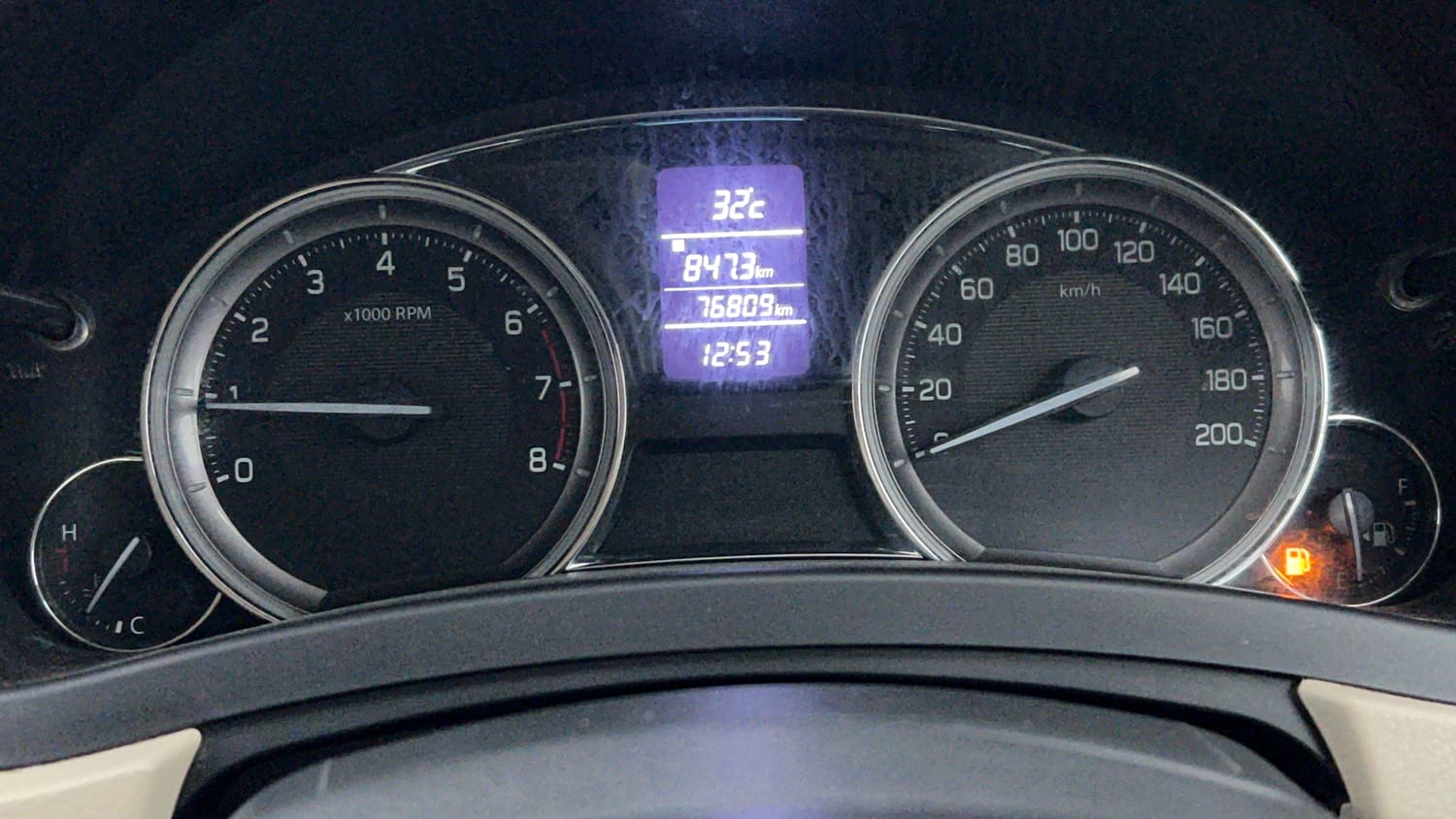 Used 2018 Maruti Suzuki Ciaz Sigma 1.4 MT Petrol Manual interior CLUSTERMETER VIEW