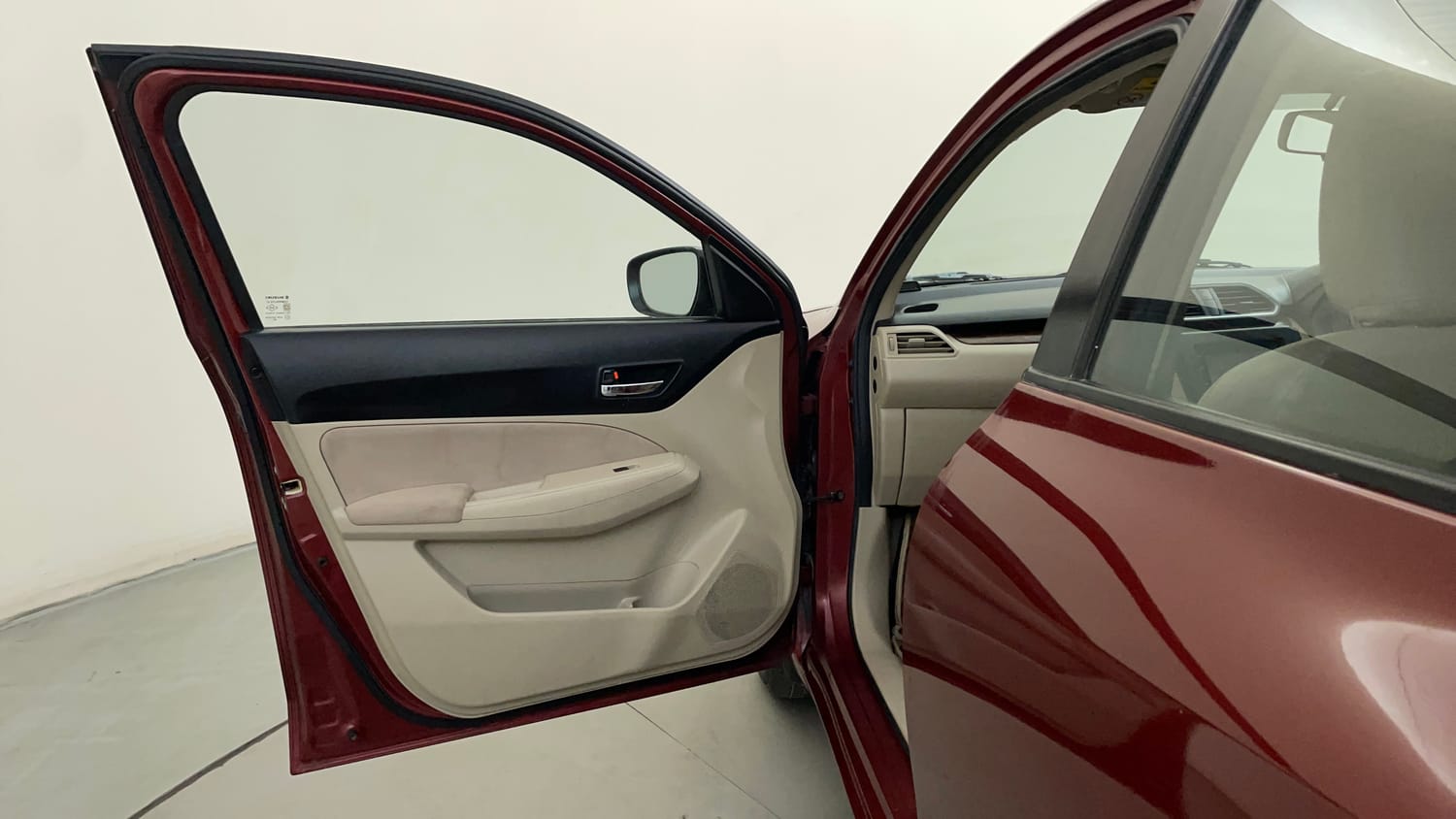 Used 2017 Maruti Suzuki Dzire VXi AMT Petrol Automatic interior LEFT FRONT DOOR OPEN VIEW
