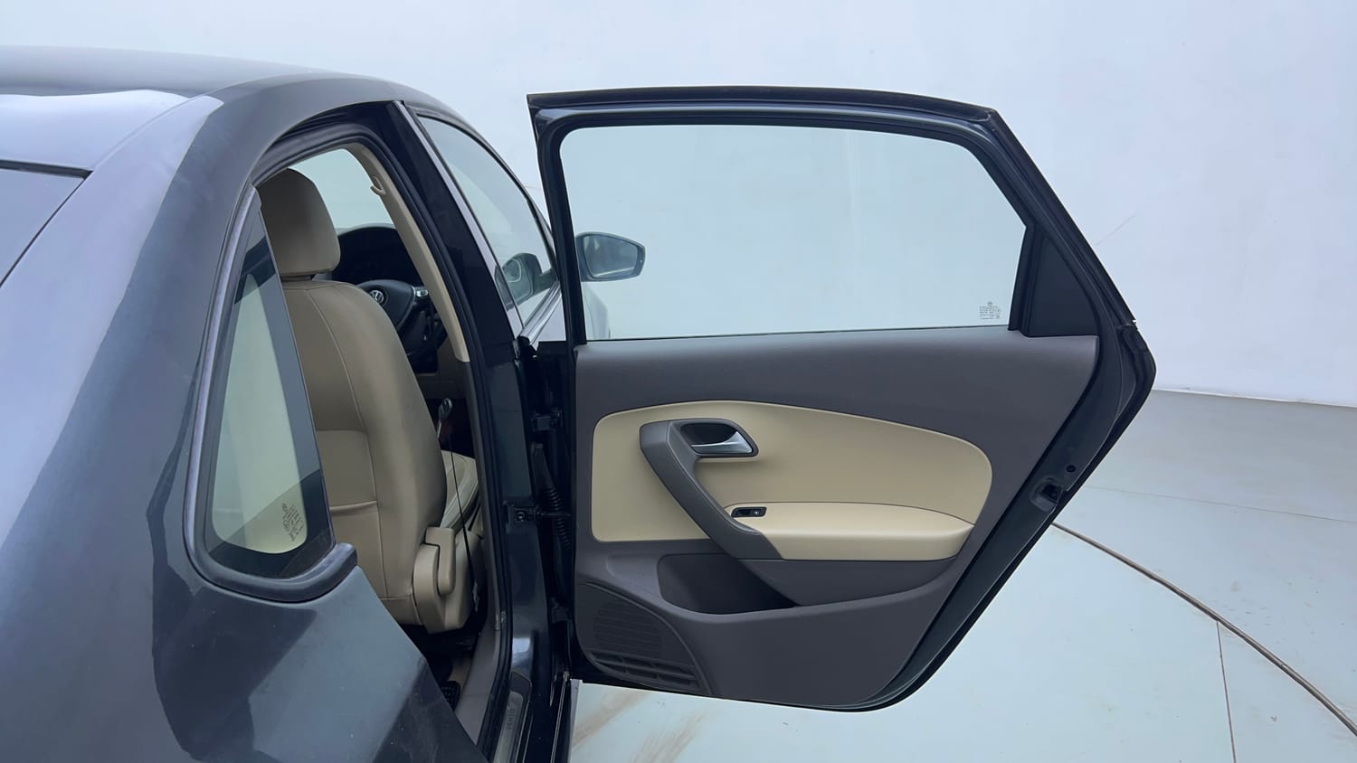 Used 2016 Volkswagen Vento Highline Petrol AT Petrol Automatic interior RIGHT REAR DOOR OPEN VIEW