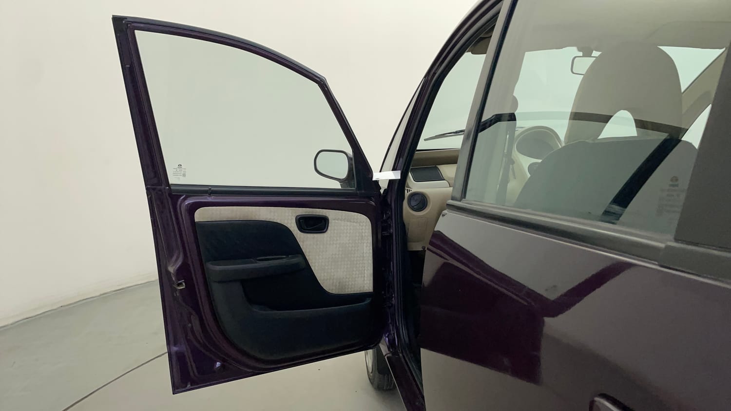 Used 2015 Tata Nano Twist XT Petrol Manual interior LEFT FRONT DOOR OPEN VIEW
