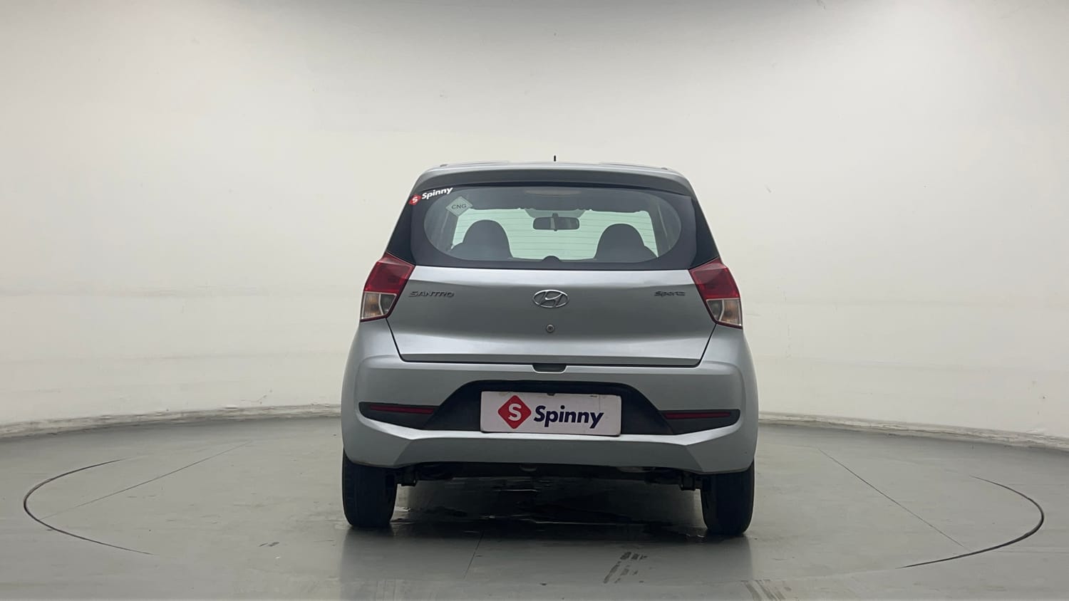 Used 2019 Hyundai Santro Sportz CNG Cng Manual exterior BACK VIEW