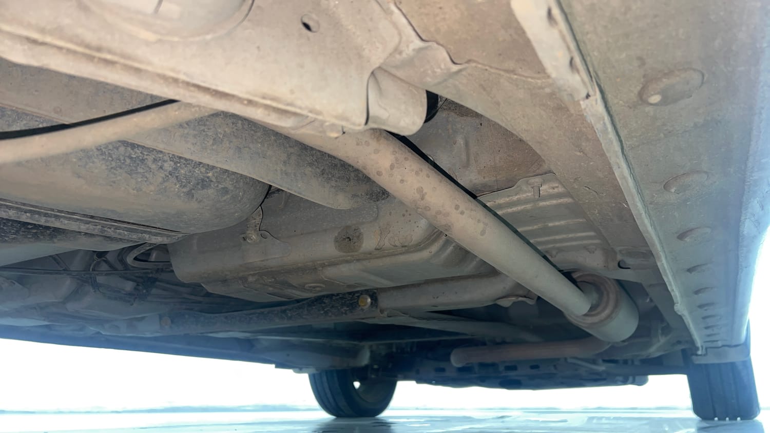 Used 2022 Honda City VX CVT Petrol Petrol Automatic extra REAR RIGHT UNDERBODY VIEW