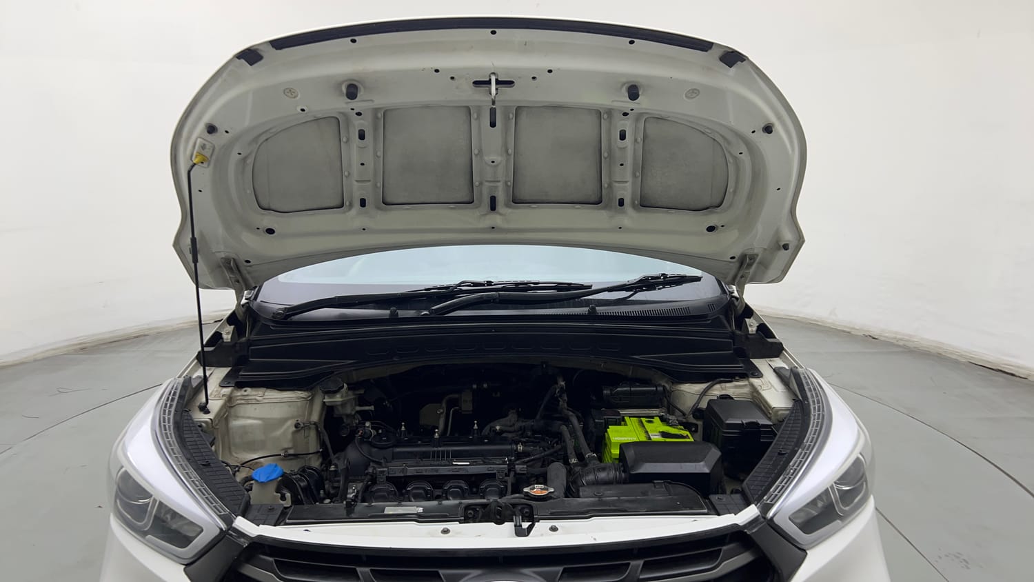 Used 2018 Hyundai Creta SX 1.6 AT Petrol Petrol Automatic engine ENGINE & BONNET OPEN FRONT VIEW